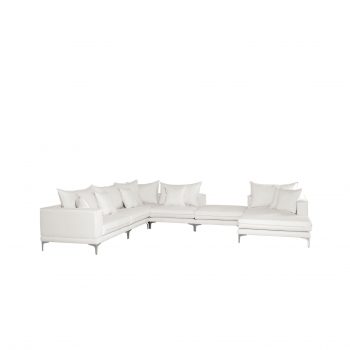 milan corner sofa front