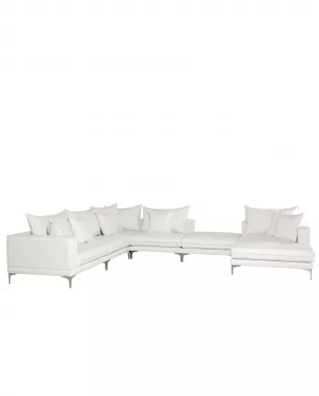 milan corner sofa front