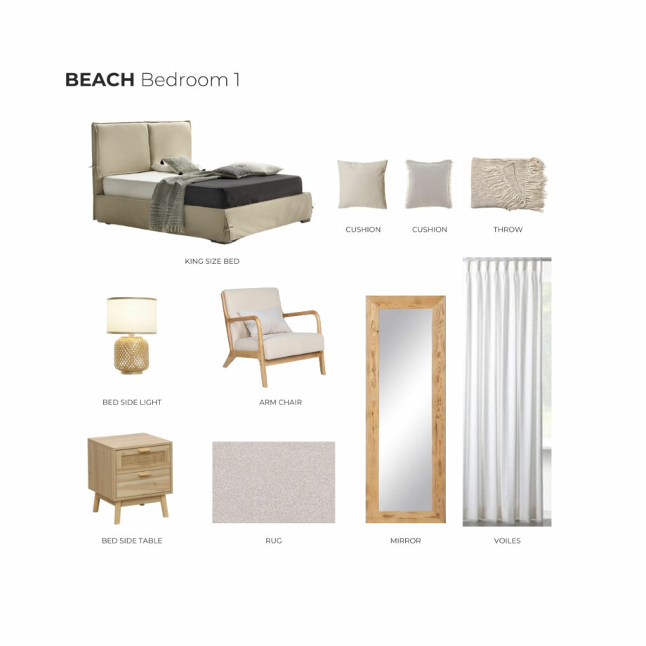 Beach bedroom 1