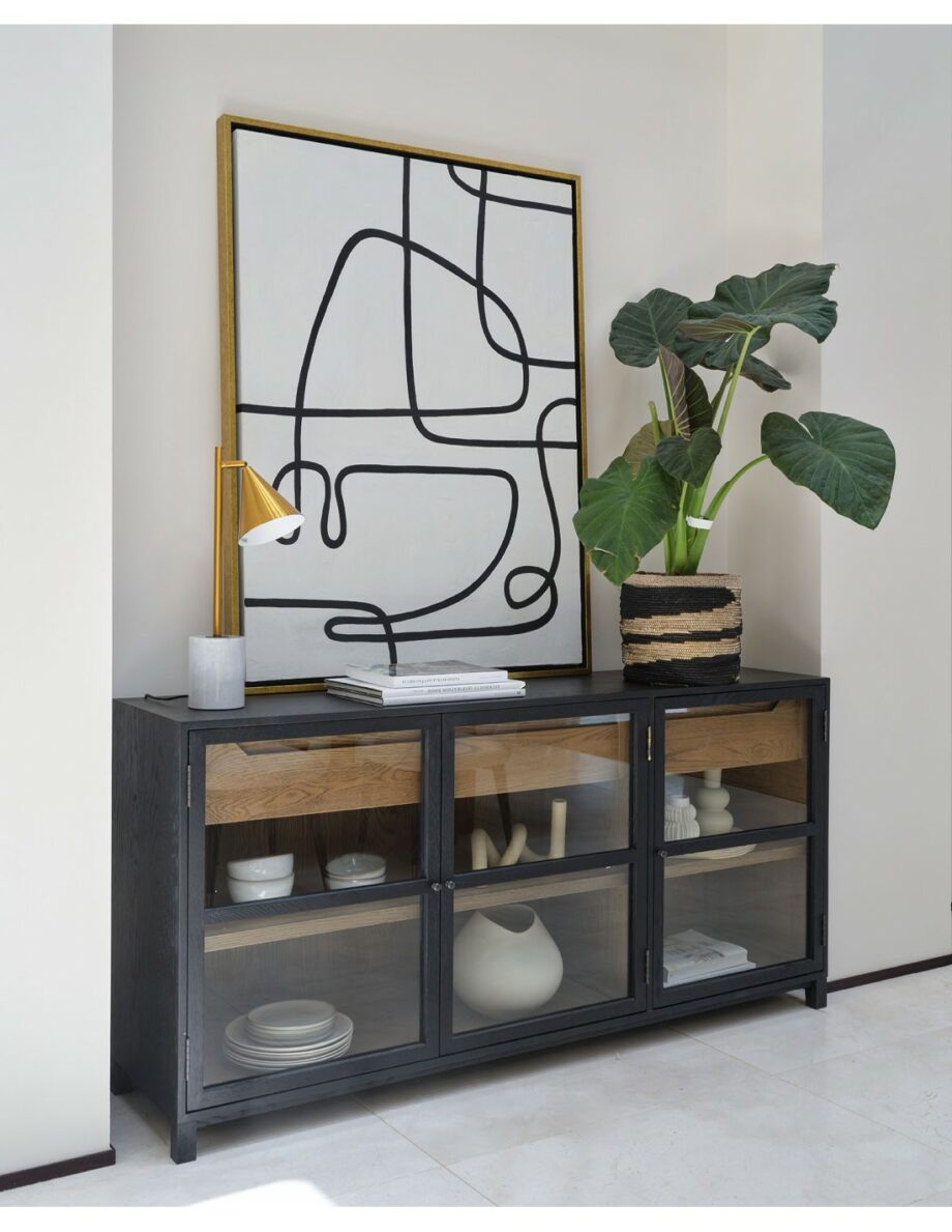 Alantra Sideboard with glass doors