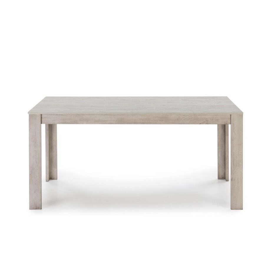 Michigan white wood dining table