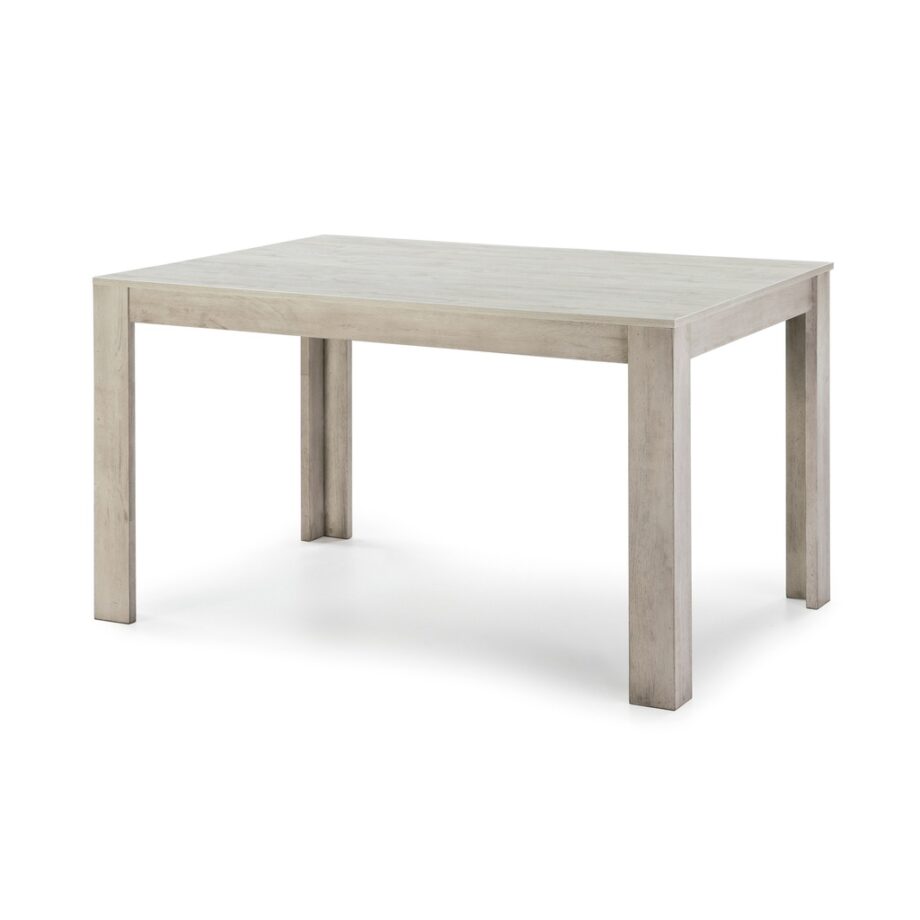 Michigan white wood dining table