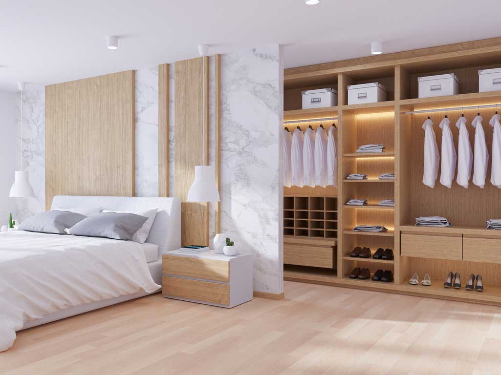 Fitted bedroom wardrobe 