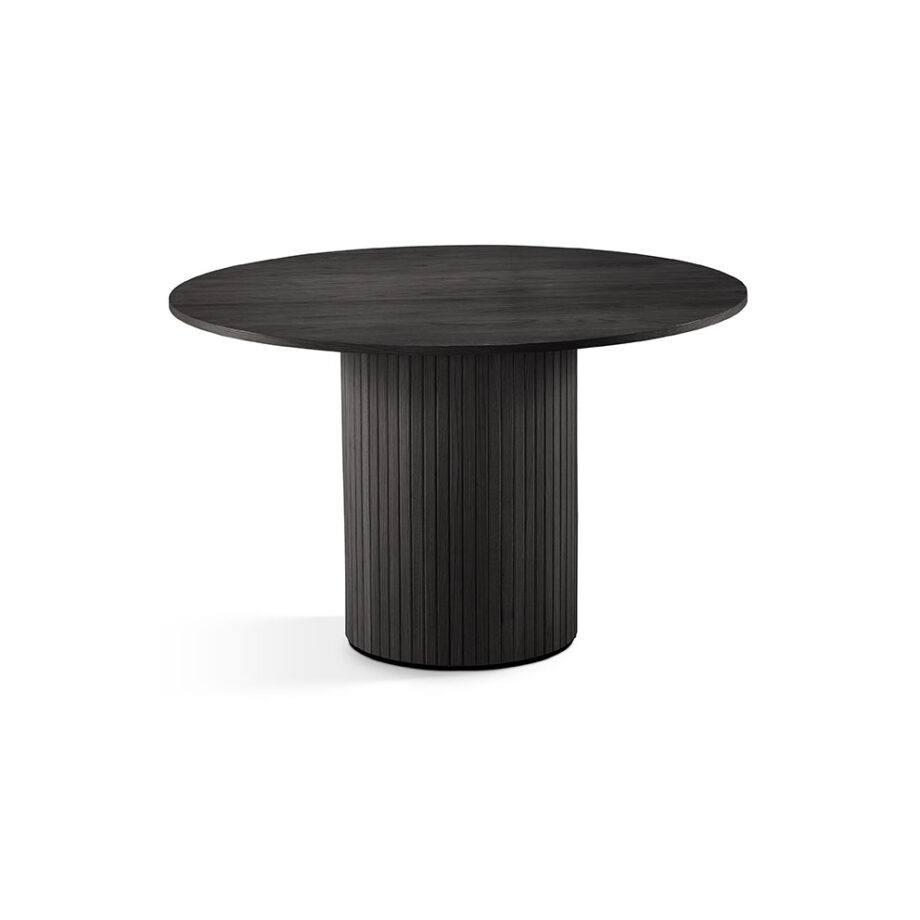 Belisa Dining Table DT-922 Black Front View