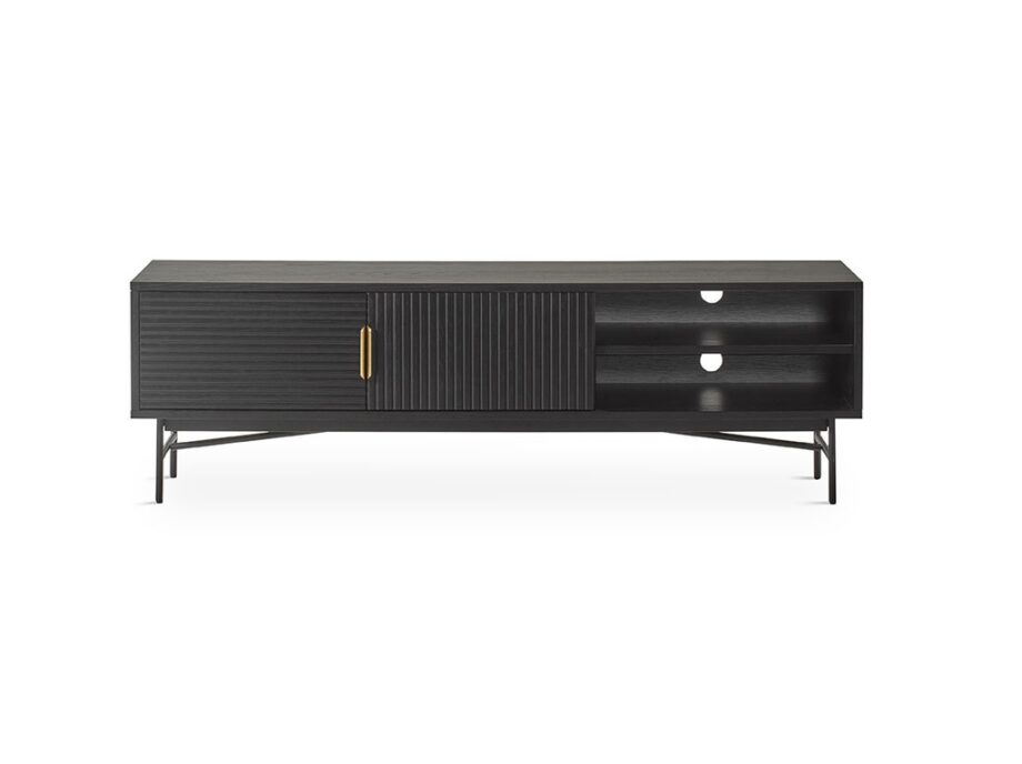 Belisa TV Unit TV-325 Black Front View