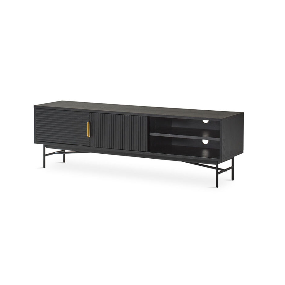 Belisa TV Unit TV-325 Black Side View