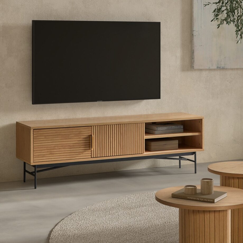 Belisa TV Unit TV-325 Natural Life style Images