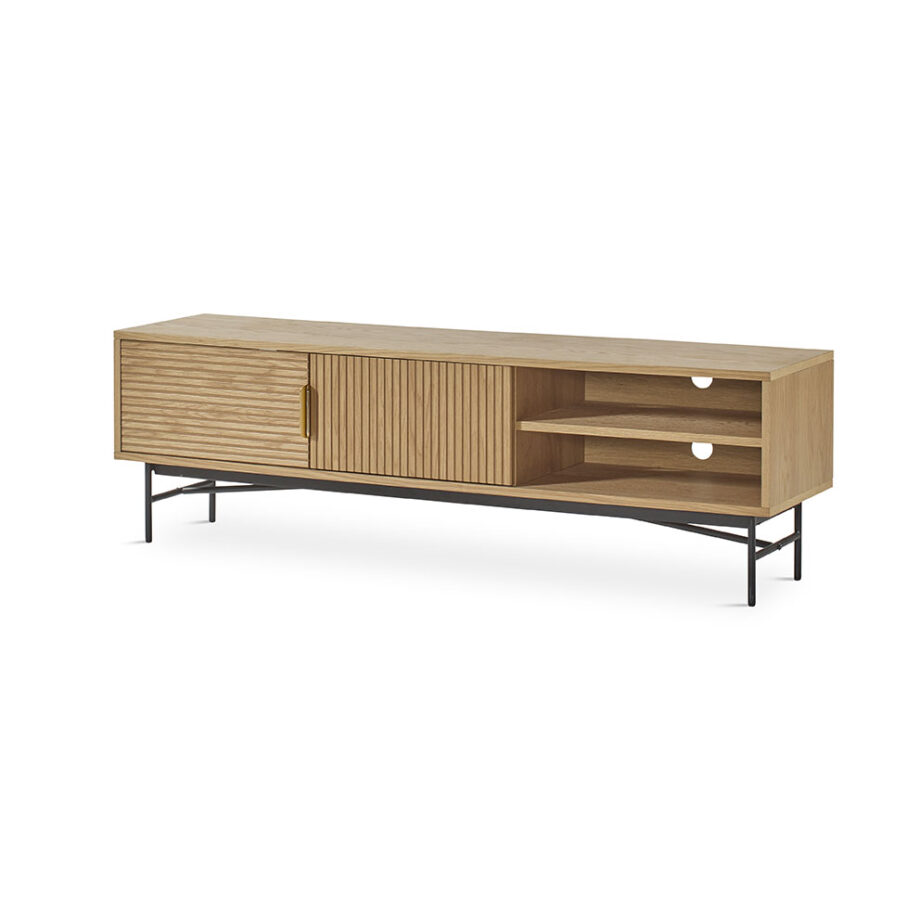 Belisa TV Unit TV-325 Natural Side View