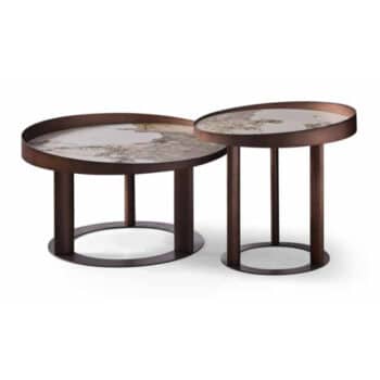 Crater Coffee Table Duo