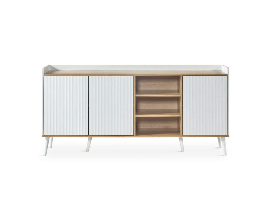 Dover Sideboard W-361 White Front View