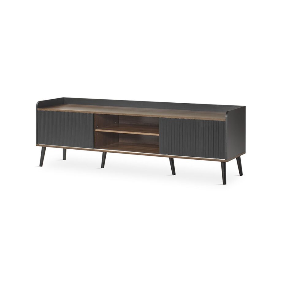 Dover TV Unit TV-360 Black Side View