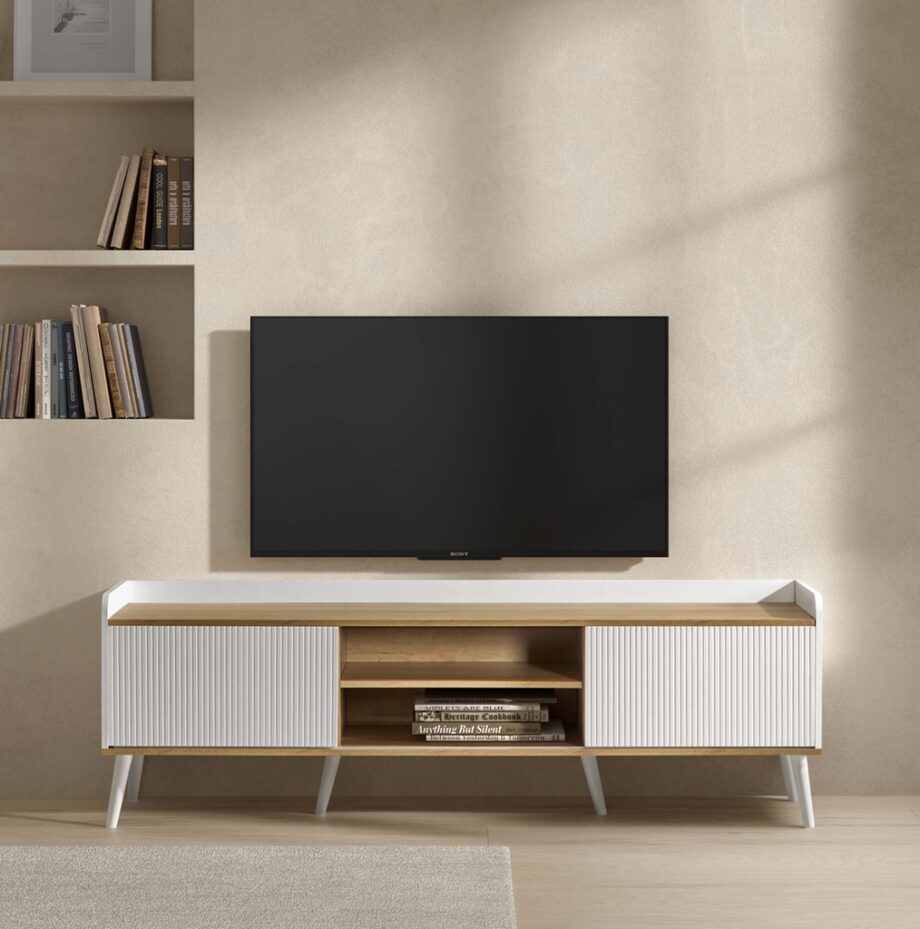 Dover TV Unit TV-360 White Life style Images