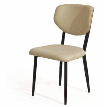 Pantin Chairs Cream Side View